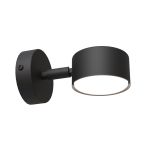Emibig Applique Murale Sora Acier Noir | Convient pour 1x GX53 - Max 12W