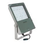 Philips Projecteur LED Coreline BVP130 Gris 141W 21000lm 70x21D - 740 Blanc Froid | IP66 - Asymétrique
