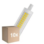 Lot 10x Ledvance LED Slim Line R7s 78mm 9.5W 1055lm - 827 Blanc Très Chaud | Équivalent 75W