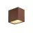 SLV Sitra Cube Applique Murale Aluminium Autre 11W 1270lm - 840 Blanc Froid | Extérieur - IP65