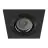 Noxion Encastré Spot Boxi MR16 Inclinable Noir |Diamètre 80mm - IP20 - incl. GU10 Culot 