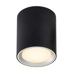 Nordlux Plafond Spot Fallon Metaal Grijs 5.5W 500lm - 827 Zeer Warm Wit | 3-Staps Dimbaar