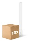 Voordeelpak 10x Philips CorePro PL-L LED Lamp Mains 24W - 840 Koel Wit | 4-Pin - Vervangt 55W