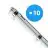Voordeelpak 10x Noxion LED Waterdichte Montagebalk Poseidon V3.0 18-30W 2340-4200lm - 830-865 CCT | 120cm - Doorvoerbedrading (5x2.5mm2)