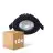 Voordeelpak 10x Noxion LED Kantelbaar Slim Spot Zwart 6W 550lm - 930 Warm Wit | Zaagmaat 75mm - IP54 - Beste Kleurweergave 