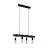 Eglo Hanglamp Townshend Staal Hout Zwart | IP20 - Geschikt voor 4x E27 