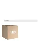 Voordeelpak 10x Philips MASTER LED T8 (EM/Mains) Ultra Output 20W 3400lm - 830 Warm Wit | 150cm - Vervangt 58W
